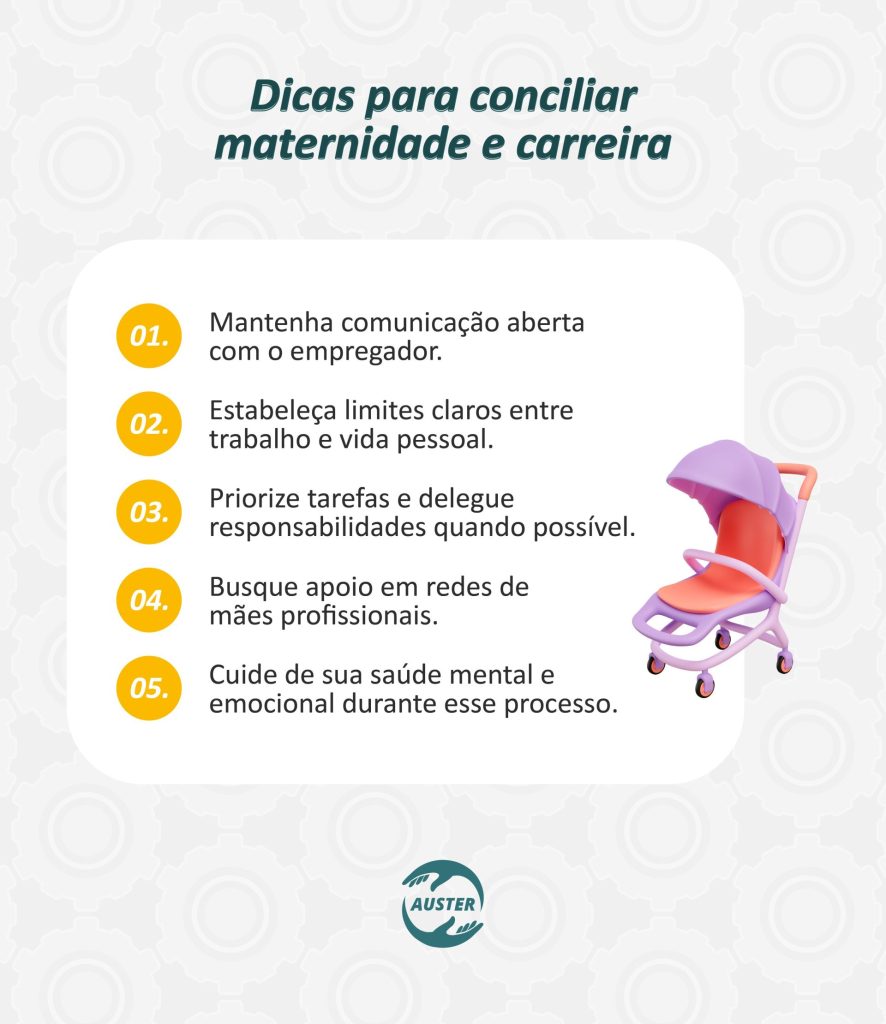 Maternidade e carreira flexibilização da jornada de trabalho Auster